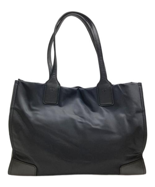 TORY BURCH（トリーバーチ）TORY BURCH (トリーバーチ) MINI NYLON ELLA TOTE ブラックの古着・服飾アイテム