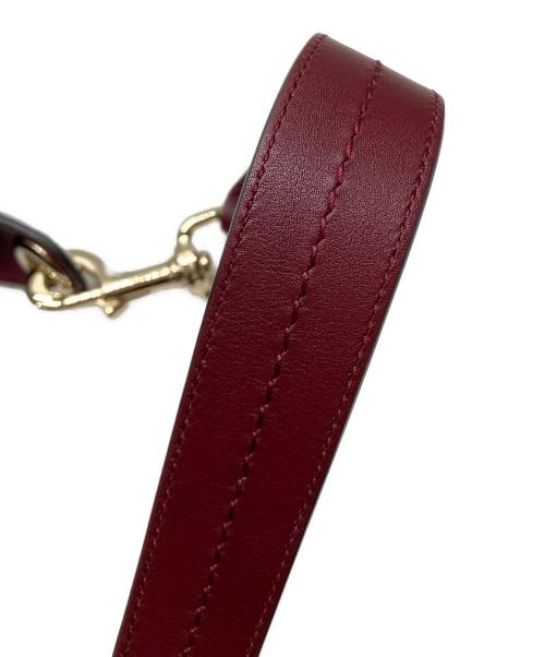 GUCCI（グッチ）GUCCI (グッチ) グッチシマ  ワンショルダー2WAYハンドバッグ レッドの古着・服飾アイテム