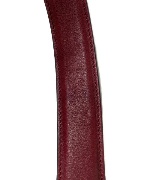 GUCCI（グッチ）GUCCI (グッチ) グッチシマ  ワンショルダー2WAYハンドバッグ レッドの古着・服飾アイテム