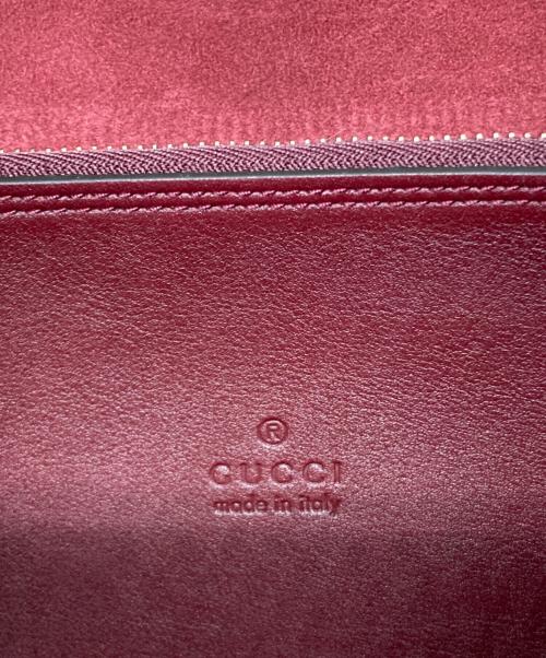 GUCCI（グッチ）GUCCI (グッチ) グッチシマ  ワンショルダー2WAYハンドバッグ レッドの古着・服飾アイテム