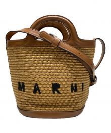 MARNI（マルニ）の古着「TROPICALIA BUCKET SHOULDER BAG」｜ブラウン