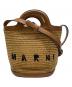 MARNI（マルニ）の古着「TROPICALIA BUCKET SHOULDER BAG」｜ブラウン