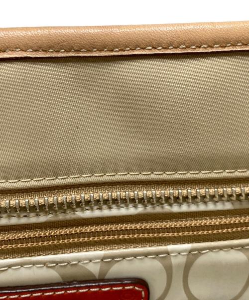 COACH（コーチ）COACH (コーチ) ハンドバッグ ベージュの古着・服飾アイテム
