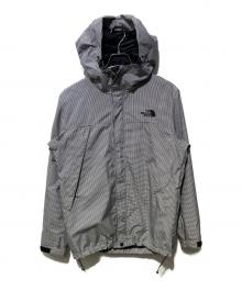 THE NORTH FACE（ザ ノース フェイス）の古着「ギンガムチェックスクープジャケット」｜ブラック