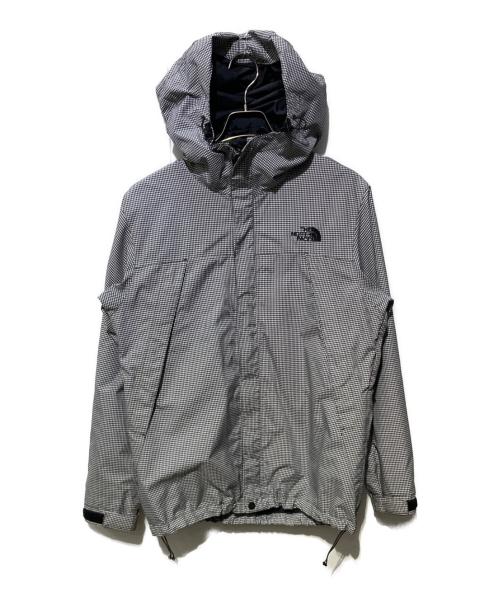 THE NORTH FACE（ザ ノース フェイス）THE NORTH FACE (ザ ノース フェイス) ギンガムチェックスクープジャケット ブラック サイズ:Mの古着・服飾アイテム
