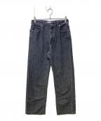 JAPAN BLUE JEANSジャパンブルージーンズ）の古着「Light Straight Jeans 9oz Washed Black」｜ブラック