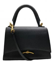 CHARLES & KEITH（チャールズアンドキース）の古着「ハクスリーメタリックブッシュロックトップハンドル」｜ブラック