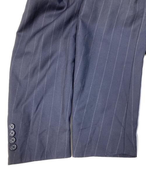 Burberry's（バーバリーズ）Burberry's (バーバリーズ) ピークドラペルダブルブレストテーラードジャケット ネイビー サイズ:FREEの古着・服飾アイテム