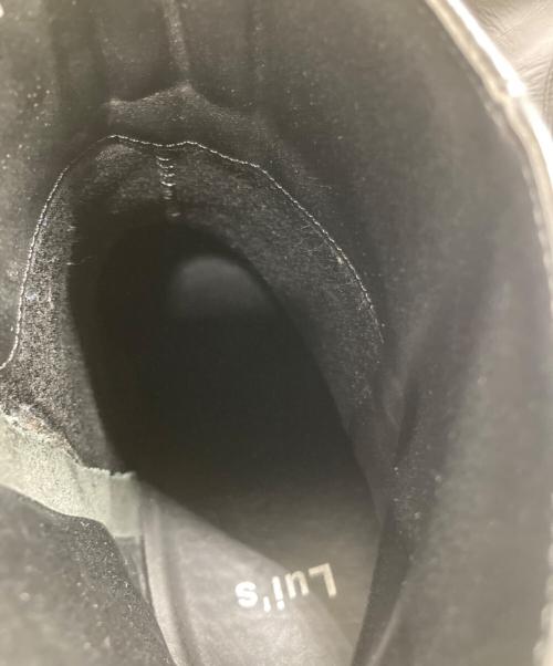 Lui's（ルイス）Lui's (ルイス) サイドジップロングブーツ ブラック サイズ:SIZE 41の古着・服飾アイテム