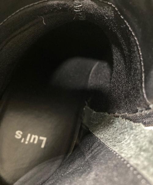Lui's（ルイス）Lui's (ルイス) サイドジップロングブーツ ブラック サイズ:SIZE 41の古着・服飾アイテム