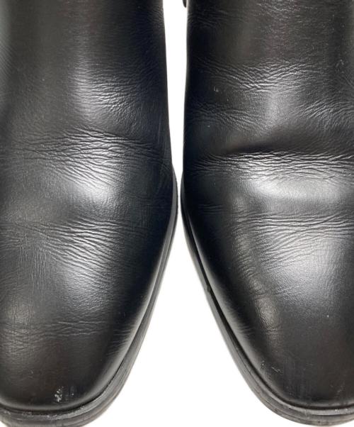 Lui's（ルイス）Lui's (ルイス) サイドジップロングブーツ ブラック サイズ:SIZE 41の古着・服飾アイテム