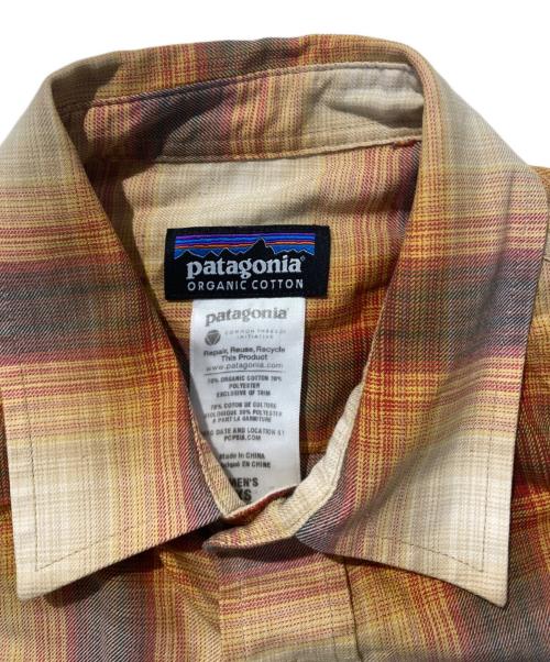 Patagonia（パタゴニア）Patagonia (パタゴニア) オンブレチェックシャツ オレンジ サイズ:ｘｓの古着・服飾アイテム