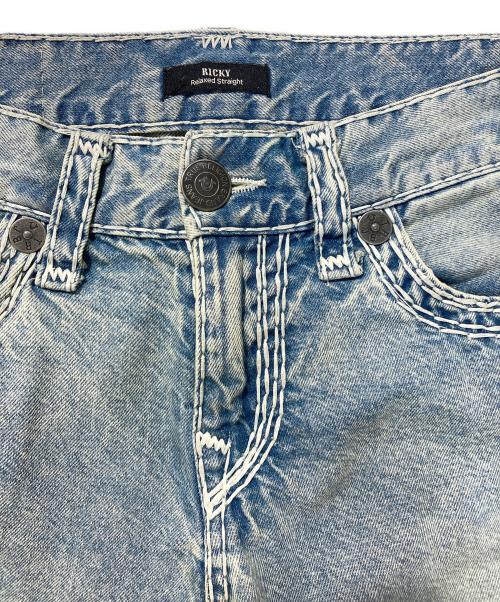 TRUE RELIGION（トゥルー レリジョン）TRUE RELIGION (トゥルー レリジョン) RICKY SUPER QT FLAP インディゴ サイズ:SIZE76㎝(W30)の古着・服飾アイテム
