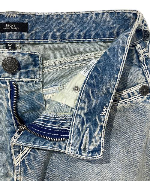 TRUE RELIGION（トゥルー レリジョン）TRUE RELIGION (トゥルー レリジョン) RICKY SUPER QT FLAP インディゴ サイズ:SIZE76㎝(W30)の古着・服飾アイテム