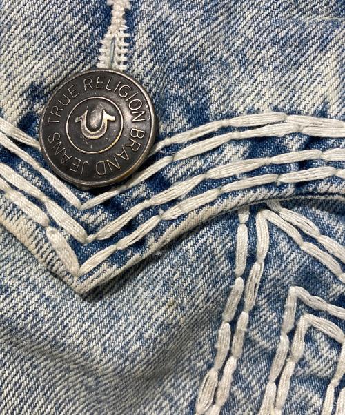 TRUE RELIGION（トゥルー レリジョン）TRUE RELIGION (トゥルー レリジョン) RICKY SUPER QT FLAP インディゴ サイズ:SIZE76㎝(W30)の古着・服飾アイテム