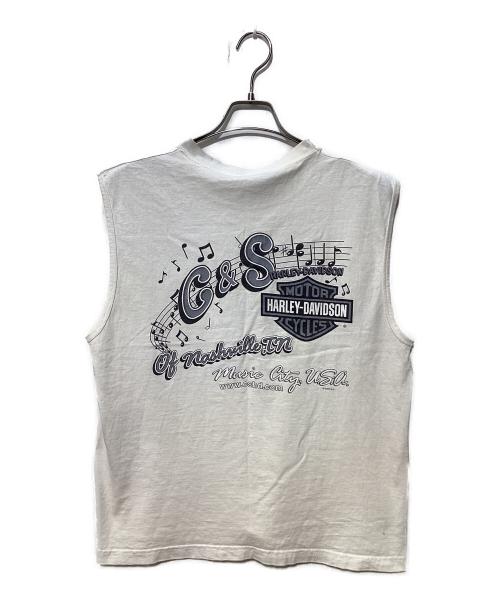 HARLEY-DAVIDSON（ハーレーダビッドソン）HARLEY-DAVIDSON (ハーレーダビッドソン) タンクトップ ホワイト サイズ:Lの古着・服飾アイテム