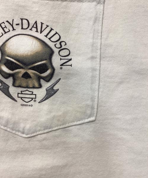 HARLEY-DAVIDSON（ハーレーダビッドソン）HARLEY-DAVIDSON (ハーレーダビッドソン) タンクトップ ホワイト サイズ:Lの古着・服飾アイテム
