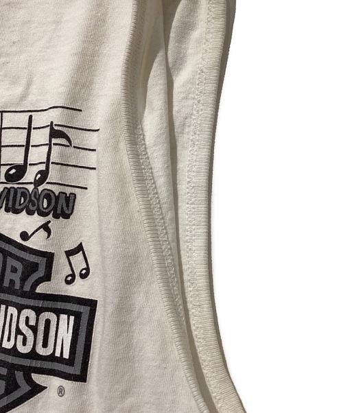 HARLEY-DAVIDSON（ハーレーダビッドソン）HARLEY-DAVIDSON (ハーレーダビッドソン) タンクトップ ホワイト サイズ:Lの古着・服飾アイテム