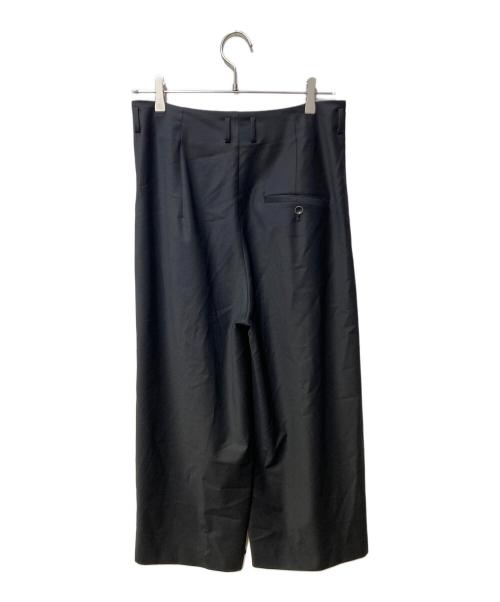 Bajra（バジュラ）Bajra (バジュラ) クロップドスラックス ブラックの古着・服飾アイテム