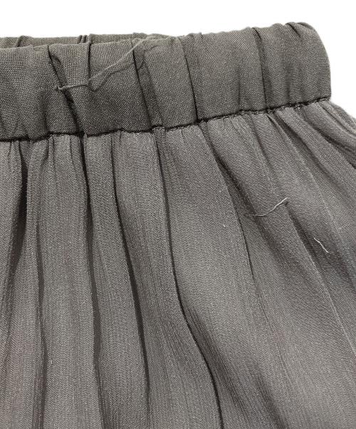 BEARDSLEY（ビアズリー）BEARDSLEY (ビアズリー) シワシフォンギャザーパンツ グリーン サイズ:SIZE 2の古着・服飾アイテム