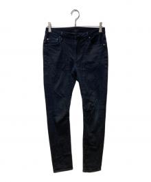 HELMUT LANG（ヘルムートラング）の古着「スリムスキニーデニムパンツ」｜ブラック