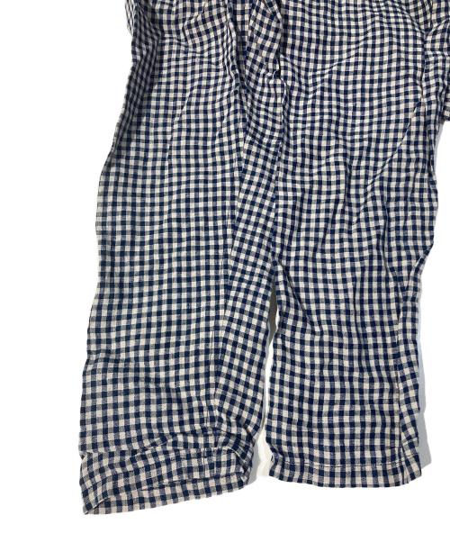 EESETT&Co（イーセットアンドコー）EESETT&Co (イーセットアンドコー) リネンスキッパーギンガムチェックシャツ ブラック サイズ:SIZE36の古着・服飾アイテム
