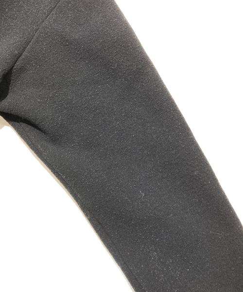ATON（エイトン）ATON (エイトン) ゴートレザーポケット切替フーデッドコート ブラック サイズ:FREEの古着・服飾アイテム
