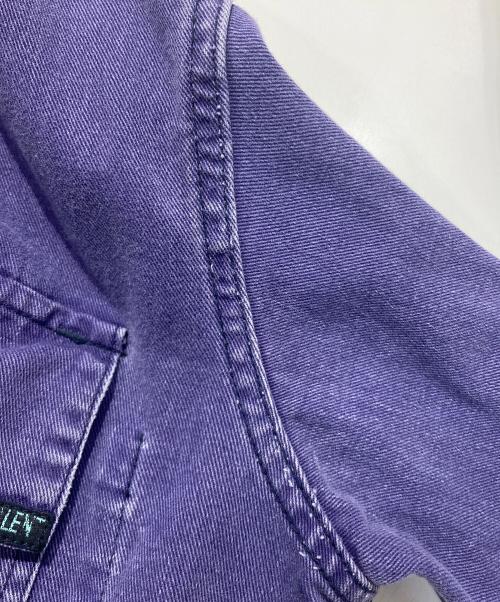 German Army（ドイツ軍）German Army (ドイツ軍) ジャーマンクロスワークジャケット パープル サイズ:SIZE50の古着・服飾アイテム