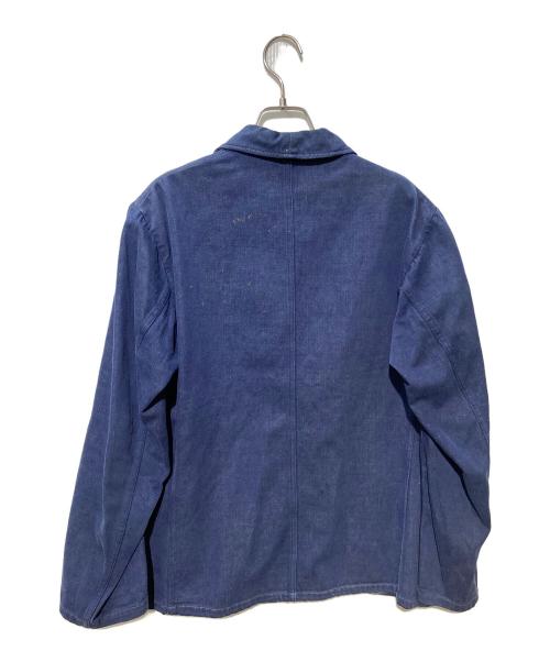 GERMAN USED（ジャーマンユーズド）GERMAN USED (ジャーマンユーズド) ジャーマンワークジャケット ネイビー サイズ:48の古着・服飾アイテム