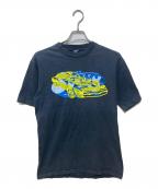 stussyステューシー）の古着「Car Print T-Shirts」｜ブラック