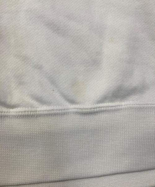 adidas（アディダス）adidas (アディダス) トレフォイルロゴスウェット ホワイト サイズ:Lの古着・服飾アイテム