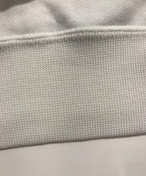 adidas（アディダス）adidas (アディダス) トレフォイルロゴスウェット ホワイト サイズ:Lの古着・服飾アイテム