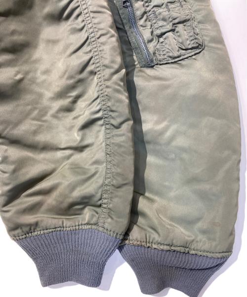 ALPHA（アルファ）ALPHA (アルファ) MA-1ジャケット カーキ サイズ:Mの古着・服飾アイテム