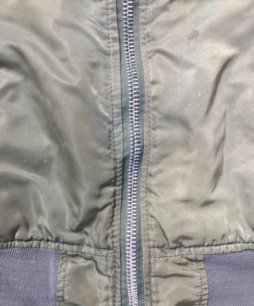 ALPHA（アルファ）ALPHA (アルファ) MA-1ジャケット カーキ サイズ:Mの古着・服飾アイテム