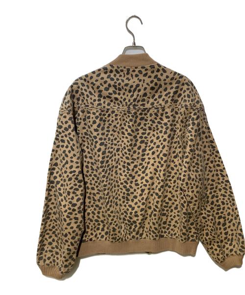 Hysteric Glamour（ヒステリックグラマー）Hysteric Glamour (ヒステリックグラマー) CHEETAH柄 カップショルダージャケット ベージュ サイズ:Lの古着・服飾アイテム