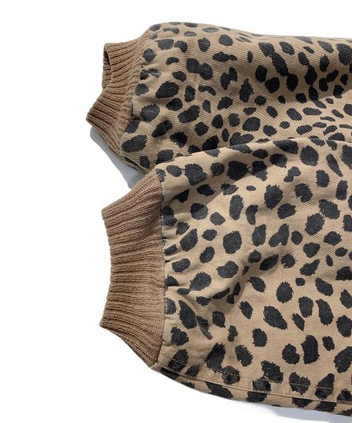 Hysteric Glamour（ヒステリックグラマー）Hysteric Glamour (ヒステリックグラマー) CHEETAH柄 カップショルダージャケット ベージュ サイズ:Lの古着・服飾アイテム