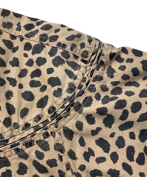 Hysteric Glamour（ヒステリックグラマー）Hysteric Glamour (ヒステリックグラマー) CHEETAH柄 カップショルダージャケット ベージュ サイズ:Lの古着・服飾アイテム