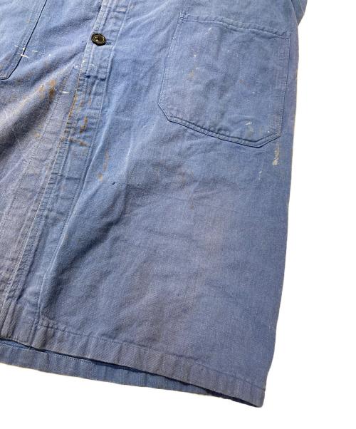 GIUSEPPE GIUBILEI（ジュゼッペジュビリー）GIUSEPPE GIUBILEI (ジュゼッペジュビリー) ユーロワークコート スカイブルー サイズ:54の古着・服飾アイテム