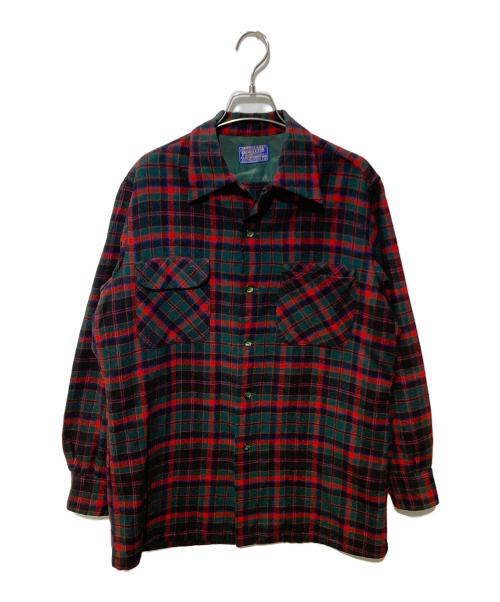 PENDLETON（ペンドルトン）PENDLETON (ペンドルトン) チェックボードシャツ レッド サイズ:Mの古着・服飾アイテム