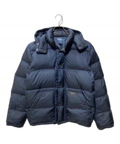 値下げ❣️未使用品❣️ラルフローレンのダウンジャケット24M　ネイビー　男女共用 中古・古着通販】POLO RALPH LAUREN (ポロ・ラルフローレン) ツイル