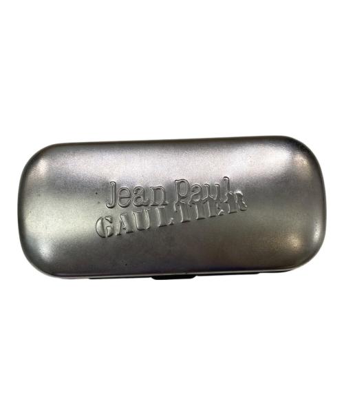 JUNIOR GAULTIER（ジュニアゴルチエ）JUNIOR GAULTIER (ジュニアゴルチエ) ウェリントンサングラス ブラウンの古着・服飾アイテム