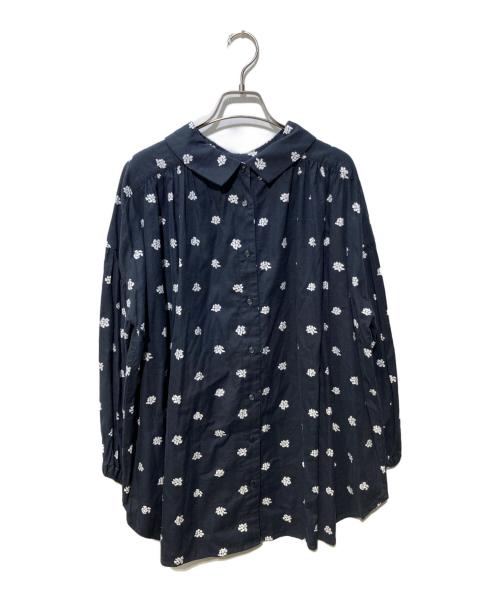 Marble SUD（マーブルシュッド）Marble SUD (マーブルシュッド) ブラウス ネイビー サイズ:FREEの古着・服飾アイテム