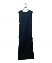 M（エム）の古着「SLEEVELESS KNIT DRESS」｜ブラック