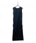 M（エム）の古着「SLEEVELESS KNIT DRESS」｜ブラック