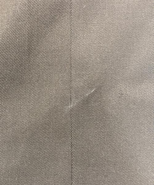 MM6 Maison Margiela（エムエムシックスメゾンマルジェラ）MM6 Maison Margiela (エムエムシックスメゾンマルジェラ) シワ加工サイドスリットワンピース ブラウン サイズ:SIZE 38の古着・服飾アイテム