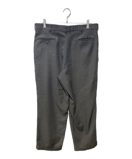 teflon（テフロン）teflon (テフロン) ウール混タックパンツ グレー サイズ:29の古着・服飾アイテム