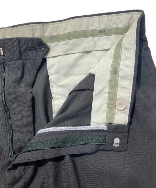 teflon（テフロン）teflon (テフロン) ウール混タックパンツ グレー サイズ:29の古着・服飾アイテム
