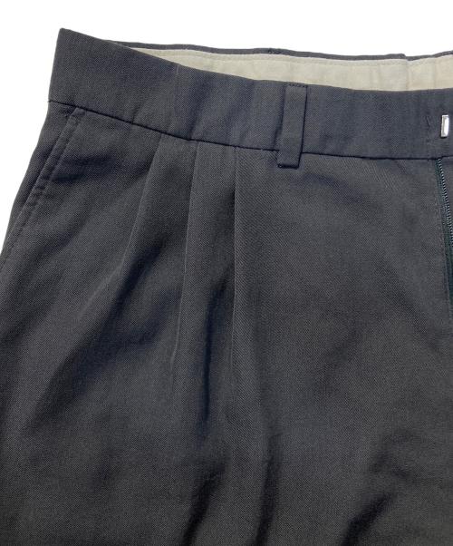 teflon（テフロン）teflon (テフロン) ウール混タックパンツ グレー サイズ:29の古着・服飾アイテム