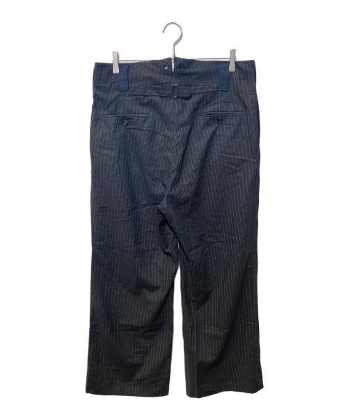 GUCCI（グッチ）GUCCI (グッチ) ストライプパンツ ネイビー サイズ:SIZE50の古着・服飾アイテム
