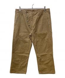 AT-DIRTY（アットダーティ）の古着「ジョッパーズパンツ」｜ブラウン